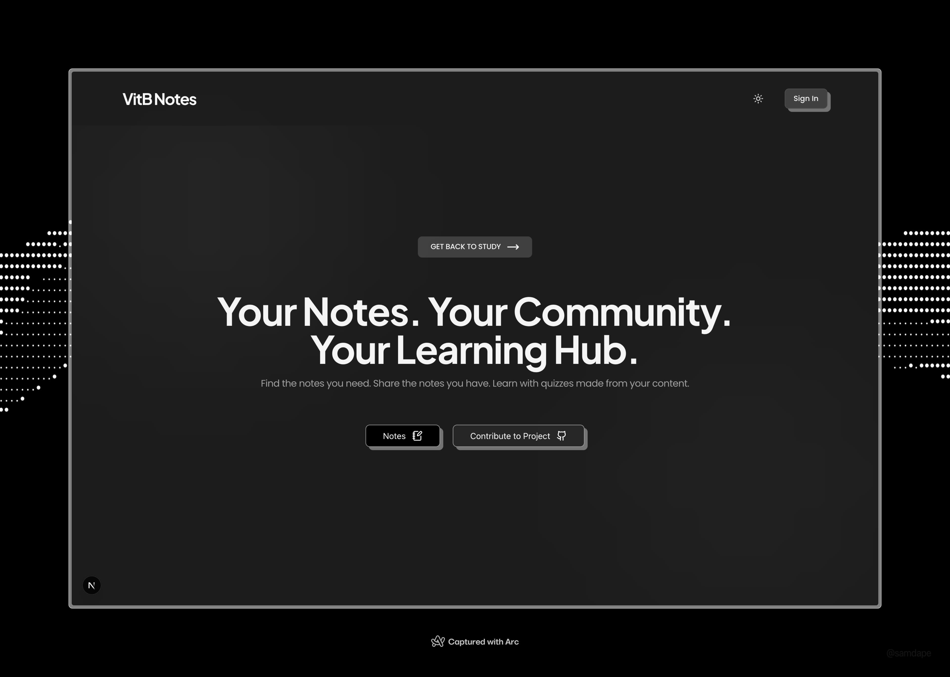 VitB Notes